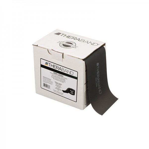 Thera Band Latex Free 22,9 metri: Nastri Latex Free Special Strong Resistance - Colore Nero Thera Band Latex Free 22,9 metri: Nastri Latex Free Special Strong Resistance - Colore Nero