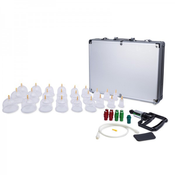 Valigia di ventose magnetiche (24 unità) + Pistola + Tubo per autoapplicazione Valigia di ventose magnetiche (24 unità) + Pistola + Tubo per autoapplicazione