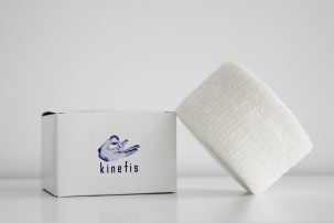 Benda elastica coesiva Kinefis Haft: Colore Bianco