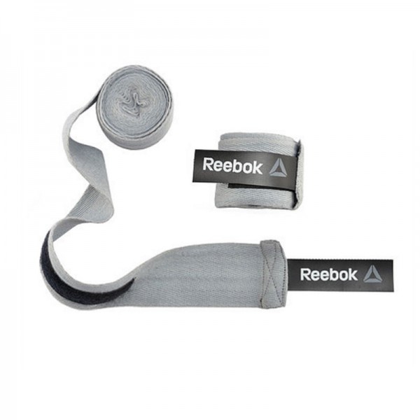Bende Boxe Reebok: Ideali per mantenere mani e polsi protetti quando pratichi la boxe (color grigio)