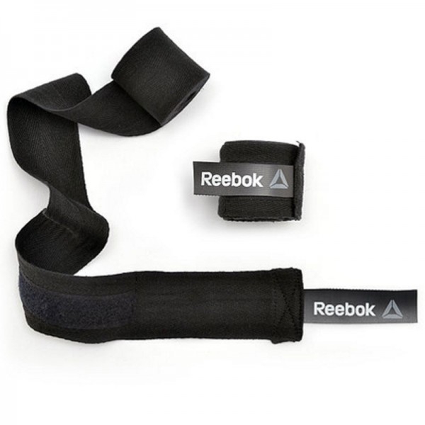 Bende Boxe Reebok: Ideali per mantenere mani e polsi protetti quando pratichi la boxe (color nero)
