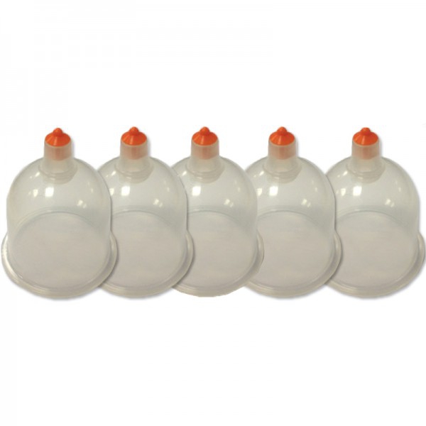 Ventose in Plastica Monouso per Pompa di Aspirazione: Confezione da 5 unità (varie dimensioni disponibili) Ventose in Plastica Monouso per Pompa di Aspirazione: Confezione da 5 unità (varie dimensioni disponibili)