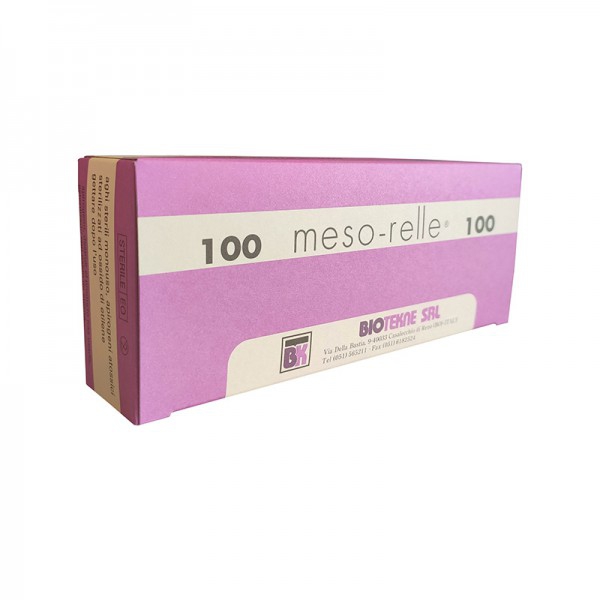 Ago per mesoterapia riempito di mero giallo 30 g (0,30 x 12 mm): scatola da 100 unità Ago per mesoterapia riempito di mero giallo 30 g (0,30 x 12 mm): scatola da 100 unità