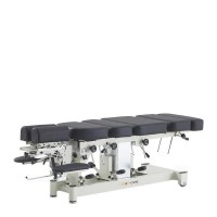 Tavolo elettrico APPA Coinfycare: sei sezioni, quattro pieghe regolabili e controllo a pedale per chiropratica professionale Tavolo elettrico APPA Coinfycare: sei sezioni, quattro pieghe regolabili e controllo a pedale per chiropratica professionale