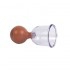 Ventose in plastica con pera in gomma (5 misure disponibili) - Ventosa: 6 cm (VS2206) - Riferimento: VS2206