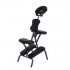 Poltrona massaggiante pieghevole multifunzionale Kinefis Relax (colori crema e nero) - colore: Nero - Riferimento: Relax black