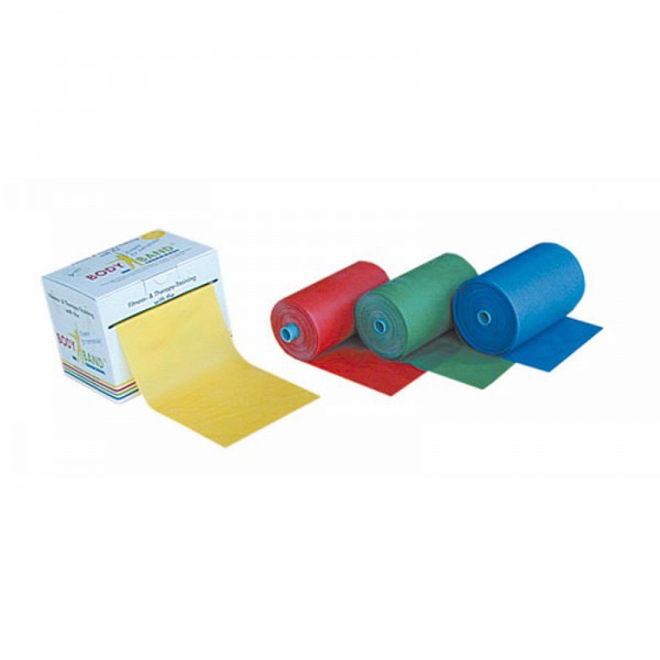 Rotolo di elastici Body-Band Small da 5,5 metri (varie resistenze) Rotolo di elastici Body-Band Small da 5,5 metri (varie resistenze)