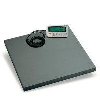 Bilancia elettronica da pavimento con cavo per schermare ADE peso massimo 300kg / graduazione 100gr Classe III (Medico)