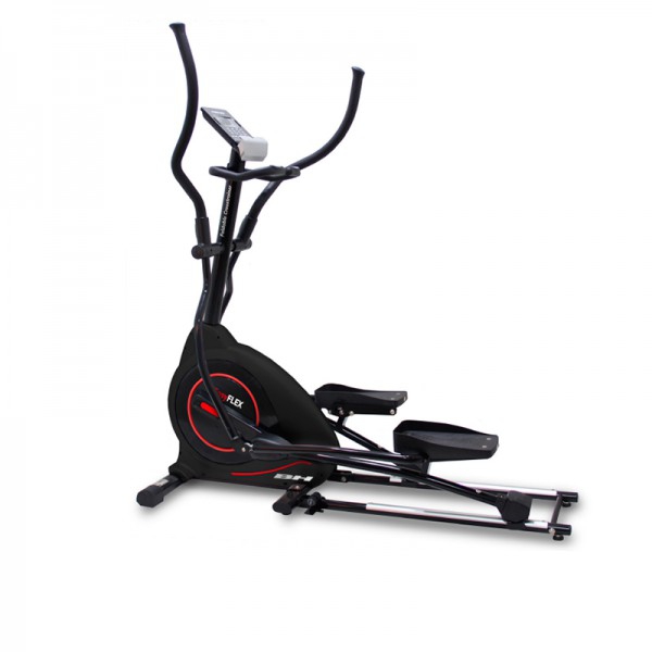 Bicicletta ellittica Easy Flex BH Fitness: Modello pieghevole con sistema inerziale equivalente a 20 kg