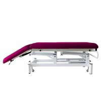 Barella elettrica a due corpi Kinefis Quality Colors: con ruote retrattili, schienale reclinabile tramite pistone a gas, struttura altamente stabile, foro facciale e un rapporto qualità-prezzo imbattibile. Barella elettrica a due corpi Kinefis Quality Colors: con ruote retrattili, schienale reclinabile tramite pistone a gas, struttura altamente stabile, foro facciale e un rapporto qualità-prezzo imbattibile.