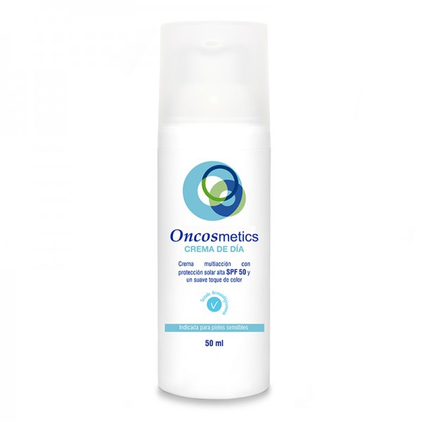 Crema viso oncologica SPF 50 Oncosmetica multi-azione 50 ml: Crema giorno idratante, rigenerante, antietà ad alta protezione solare (SPF 50) e un morbido tocco di colore. Cura del viso durante la chemioterapia