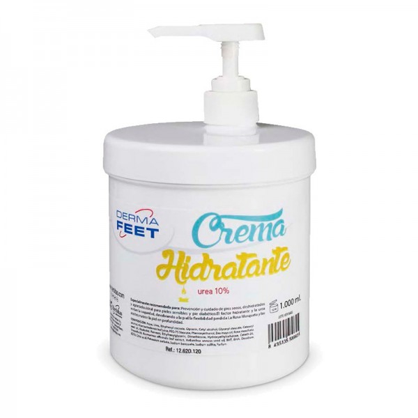 Derma Feet Crema Idratante Urea 10%: Ideale per pelli sensibili e diabetiche per la sua azione antinfiammatoria e idratante (un chilo) Derma Feet Crema Idratante Urea 10%: Ideale per pelli sensibili e diabetiche per la sua azione antinfiammatoria e idratante (un chilo)