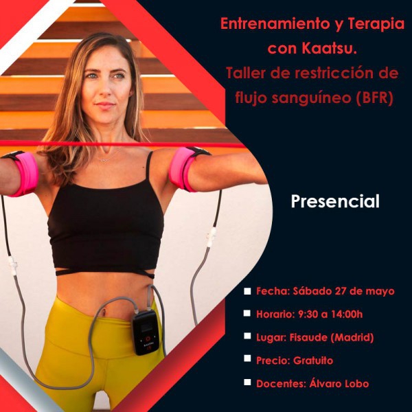 Allenamento e Terapia con Kaatsu. Workshop sulla restrizione del flusso sanguigno (BFR) - 27 maggio - 2023 Allenamento e Terapia con Kaatsu. Workshop sulla restrizione del flusso sanguigno (BFR) - 27 maggio - 2023