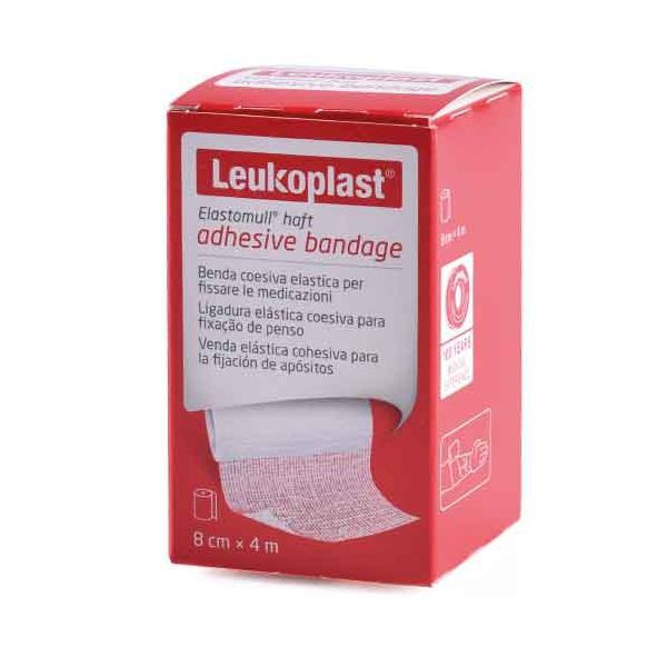 ELASTOMULL Haft 8 centimetri x 4 metri: coesiva elastica benda di garza ELASTOMULL Haft 8 centimetri x 4 metri: coesiva elastica benda di garza