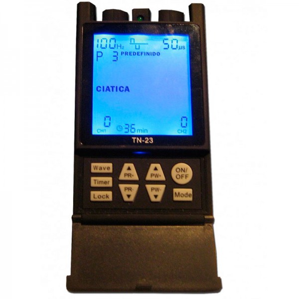 TN-23 stimolatore (TENS + EMS): dieci di SME con più di 12 programmi sequenziali con il programma universale TN-23 stimolatore (TENS + EMS): dieci di SME con più di 12 programmi sequenziali con il programma universale
