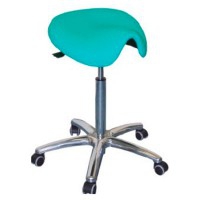 Sgabello standard Kinefis Elite PLUS: tipo pony o sella con un'altezza di 56 - 77 cm, ruote morbide e base extra large (vari colori disponibili)