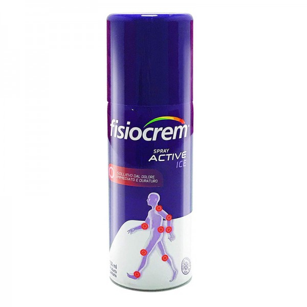Fisiocrem Spray Active Ice (150ml): la soluzione naturale che elimina il dolore con il suo effetto freddo