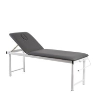 Barella fissa Coinfycare Fix: a due sezioni, professionale per fisioterapia e massaggio con schienale regolabile e rivestimento antibatterico Barella fissa Coinfycare Fix: a due sezioni, professionale per fisioterapia e massaggio con schienale regolabile e rivestimento antibatterico