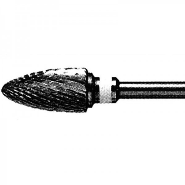 Fresa in carburo di tungsteno 1508: abrasione medio-fine. Ideale per rifinire la levigatura delle unghie