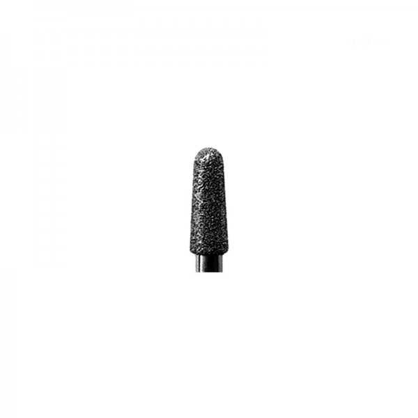 Fresa diamantata 854R: abrasività media. Ideale per levigare i bordi delle unghie e le ammaccature Fresa diamantata 854R: abrasività media. Ideale per levigare i bordi delle unghie e le ammaccature