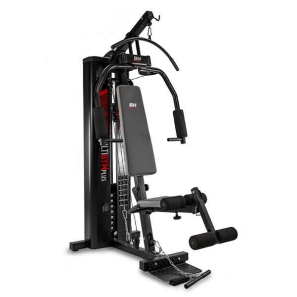 Attrezzo per pesi BH Fitness Multigym Plus: allenamento della parte superiore e inferiore del corpo in un unico attrezzo Attrezzo per pesi BH Fitness Multigym Plus: allenamento della parte superiore e inferiore del corpo in un unico attrezzo