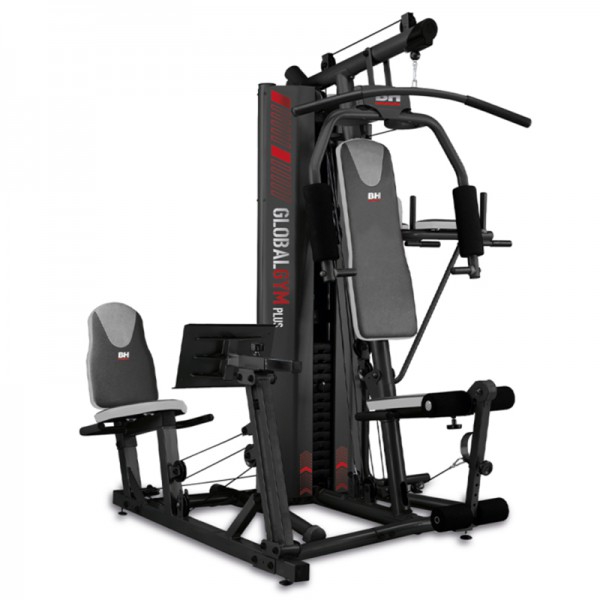 Macchina per bodybuilding Global Gym Plus BH Fitness – Combina una leg press da seduti e un flessore addominale con dip Macchina per bodybuilding Global Gym Plus BH Fitness – Combina una leg press da seduti e un flessore addominale con dip