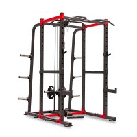 Pulley Cage BH Fitness: gabbia multi-esercizio con carrucola integrata, barra per trazioni e arresti di sicurezza Pulley Cage BH Fitness: gabbia multi-esercizio con carrucola integrata, barra per trazioni e arresti di sicurezza
