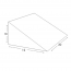 Kinefis Postural Wedge - 20 x 12 x 10 cm (Vari colori disponibili) Kinefis Postural Wedge - 20 x 12 x 10 cm (Vari colori disponibili)