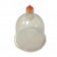 Ventose in Plastica Monouso per Pompa di Aspirazione: Confezione da 5 unità (varie dimensioni disponibili)