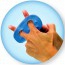 Hand Xtrainers Thera-Band: Esercitatore multifunzione per dita, mani, polsi ed avambracci Hand Xtrainers Thera-Band: Esercitatore multifunzione per dita, mani, polsi ed avambracci