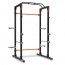 Power Cage con puleggia BH Fitness: supporto per le gambe, puleggia alta e bassa e supporto per disco Power Cage con puleggia BH Fitness: supporto per le gambe, puleggia alta e bassa e supporto per disco