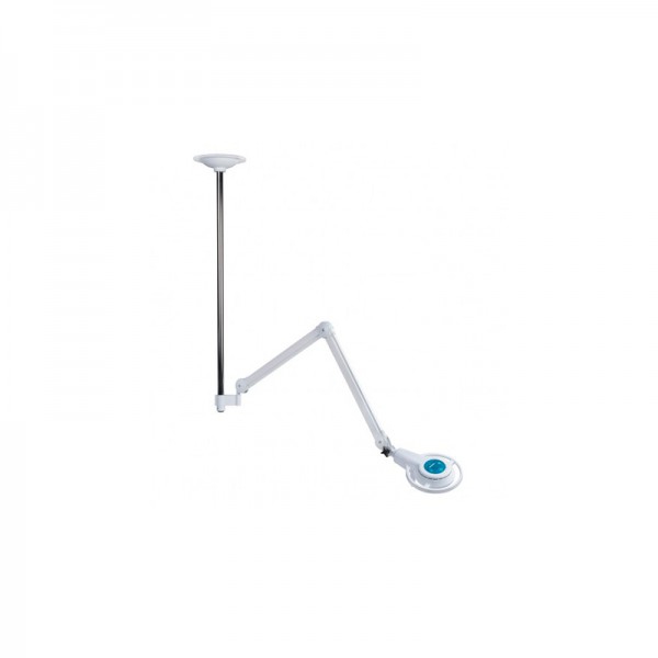 Lampada da visita MS Ceiling Plus LED 12W: intensità regolabile. Versione con supporto a soffitto inclusa Lampada da visita MS Ceiling Plus LED 12W: intensità regolabile. Versione con supporto a soffitto inclusa