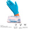 Guanti in nitrile e polivinile senza polvere ProteHo Vitrile Flex colore blu con certificazione 374-5 (scatola da 100 unità)