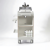 Carrello multifunzionale Häp per professionisti in grigio chiaro Carrello multifunzionale Häp per professionisti in grigio chiaro