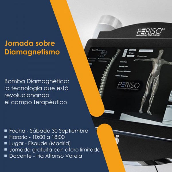 CONVEGNO DIAMAGNETISMO-POMPA DIAMAGNETICA: LA TECNOLOGIA CHE STA RIVOLUZIONANDO IL CAMPO TERAPEUTICO - PRESENZIALE - 30-09-2023