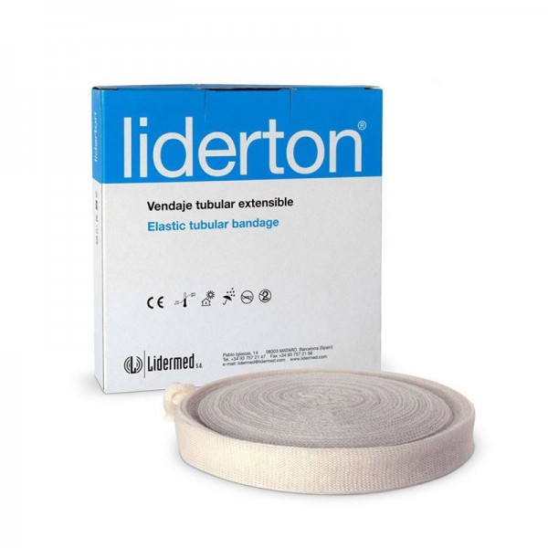 Liderton - Tubiton: Benda tubolare estensibile. Ideale per la protezione sotto intonaco (100% cotone)