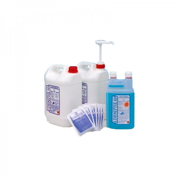 Limoseptol Plus disinfettante per superfici: ad azione rapida e diluibile al 2% (cinque litri) Limoseptol Plus disinfettante per superfici: ad azione rapida e diluibile al 2% (cinque litri)