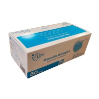 Mascherine chirurgiche ad alto rischio 3 strati Tipo IIR (certificazione sanitaria). Scatola 50 unità Mascherine chirurgiche ad alto rischio 3 strati Tipo IIR (certificazione sanitaria). Scatola 50 unità