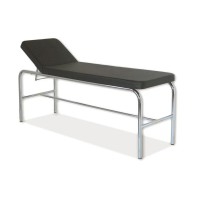 Lettino da visita fisso Kinefis Pro: Due corpi, con struttura in acciaio cromato, produzione nazionale e rivestimento in skay Valencia Premium (misure: 180 x 65 x 70cm) Lettino da visita fisso Kinefis Pro: Due corpi, con struttura in acciaio cromato, produzione nazionale e rivestimento in skay Valencia Premium (misure: 180 x 65 x 70cm)