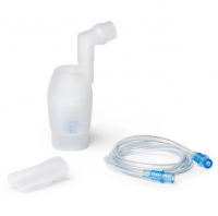 Set di accessori per nebulizzatore Omron C101 Essential: kit nebulizzatore, tubo dell'aria e boccaglio Set di accessori per nebulizzatore Omron C101 Essential: kit nebulizzatore, tubo dell'aria e boccaglio