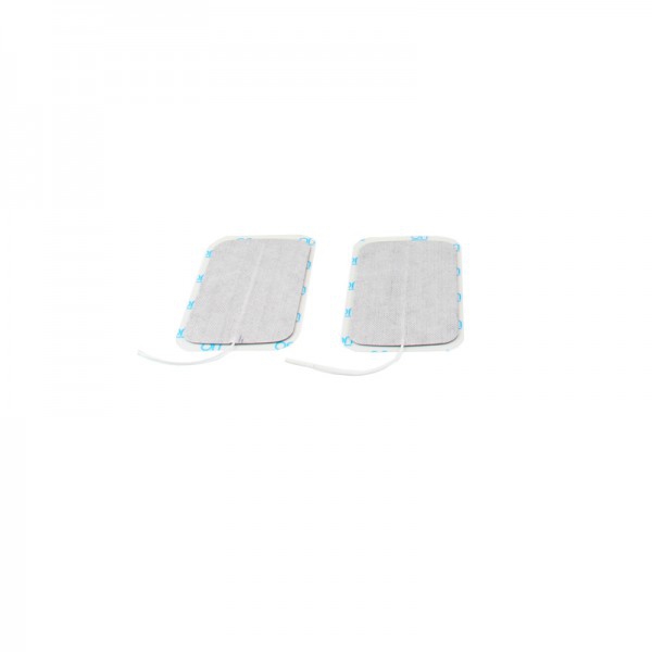 Confezione da due elettrodi di ricambio per Kit di Autotrattamento compatibile con apparecchiature per diatermia Diacare 5000 (75x130mm)