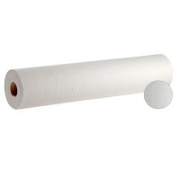 Rotolo di carta barella, goffrata, naturale, un velo (sei unità) Rotolo di carta barella, goffrata, naturale, un velo (sei unità)