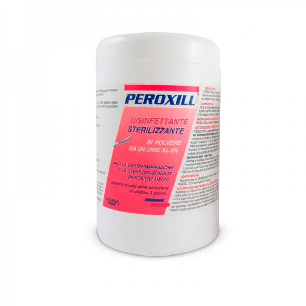Polvere disinfettante Peroxill 2000: sterilizza strumenti medici ad alta efficienza (1 kg)