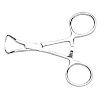 Pinza Backhaus, 10 cm. (FINO AD ESAURIMENTO SCORTE) Pinza Backhaus, 10 cm. (FINO AD ESAURIMENTO SCORTE)