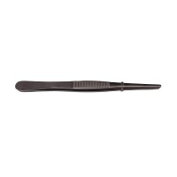 Pinza da dissezione senza denti 12,5 cm: Ideale per auricoloterapia (acciaio inossidabile) Pinza da dissezione senza denti 12,5 cm: Ideale per auricoloterapia (acciaio inossidabile)