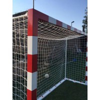 Set di porte Futsal e Pallamano Metallico trasferibile
