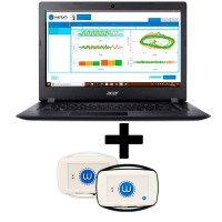Goniometro digitale Pro Motion Capture + laptop Acer in regalo: misuratore di portata articolare di qualsiasi articolazione del corpo