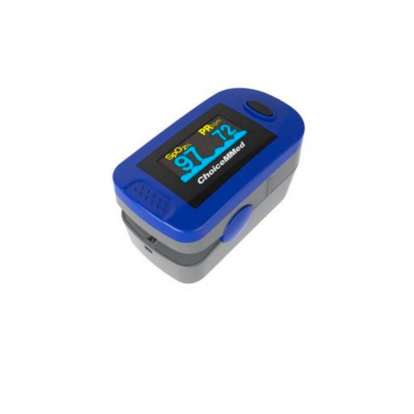 Pulsossimetro digitale: con sensore integrato per la misurazione della saturazione di ossigeno nel sangue e della frequenza cardiaca
