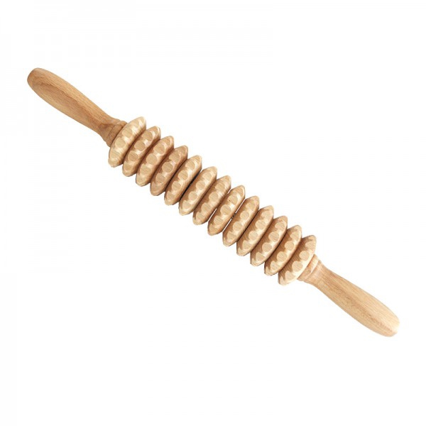 Rullo massaggiante anticellulite per terapia del legno (40 cm)