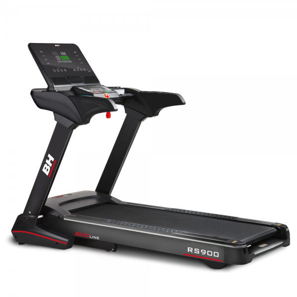 Tapis roulant Fitness RS900 BH: con inclinazione elettrica del 15% e superficie di corsa di 55 cm Tapis roulant Fitness RS900 BH: con inclinazione elettrica del 15% e superficie di corsa di 55 cm